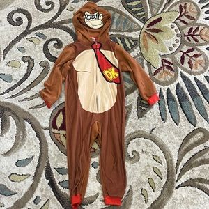 Boys 4/5 Donkey Kong PJ Onsie